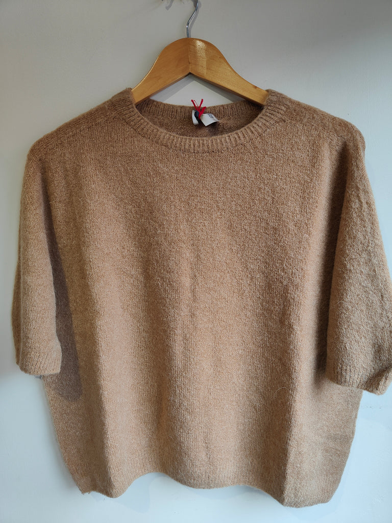 Pull manches courtes Oscar Camel